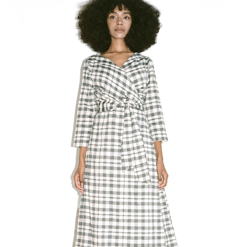 Wray Wrap Dress Size Medium